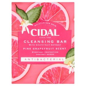 Cidal Cleansing Bar 100g Pink Grapefruit 2 Pack