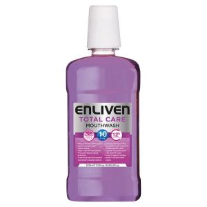 Enliven Mouthwash  Total Care (Purple) (With Alcohol) 500Ml