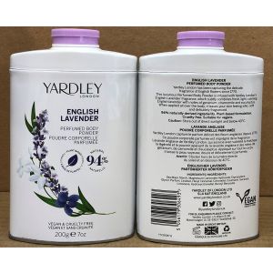 Yardley English Lavender Perfumed Body Powder 200g Phasing In