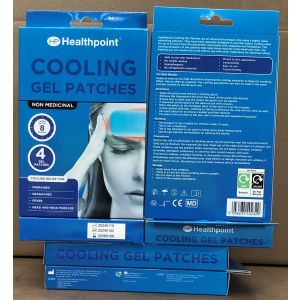 Healthpoint Cooling Gel Patches 4Pk