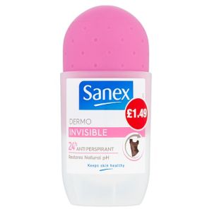 Sanex Roll On Invisible Dry 50ml PMP 1.49