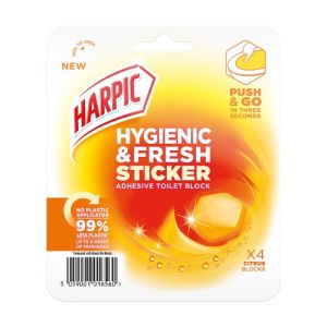 Harpic Hygienic & Fresh Sticker Citrus 