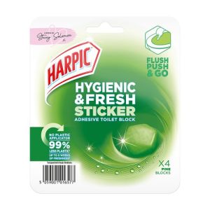 Harpic Hygienic & Fresh Sticker Pine 