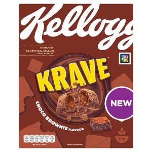 Kellogg's Krave Choc Brownie 375g