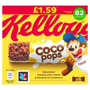 Cereal And Milk Bars Pmp £1.59 Coco Pops  6X20G