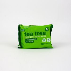 Xpel Tea Tree Cleansing Facial Wipes Twin Pack 25s