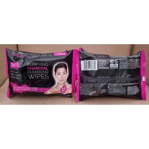 Xpel Charcoal Facial Wipes Twin Pack