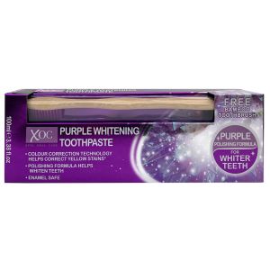 Xpel T/Paste 100ml Purple With T/Brush (Bamboo)