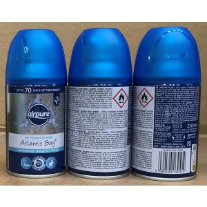 Airpure Air-O-Matic Refill 250ml  Atlantis Bay