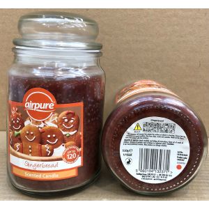 Airpure Candle Jar 510g Apple GingerBread