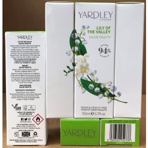 Yardley Lily of the Valley EDT 50ml