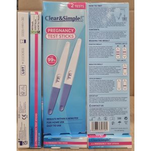 Clear & Simple Pregnancy Test  Stick 2 Pcs