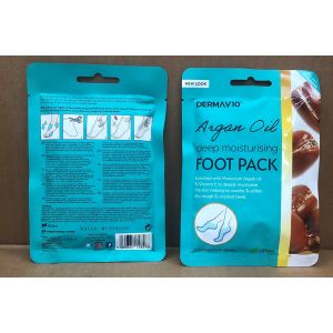 DermaV10 Moisturising Foot Pack Argan Oil (12x4)