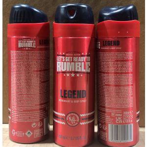 Lets Get Ready To Rumble 200ml Deo&Body Spry Legd