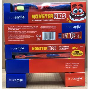 True Smile Kids Strawberry T/Paste 75ml + T/Brush