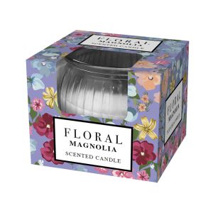 Floral 3oz Boxed Candle Magnolia