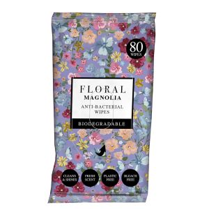 Floral Antibac Surface Wipes 80 - Magnolia
