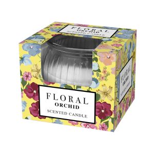 Floral 3oz Boxed Candle Orchid 