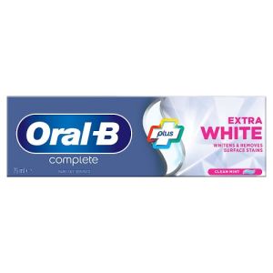 Oral B T/Paste 75ml Complete Extra White