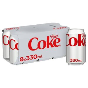 Coke Diet 8Pk 8X330Ml