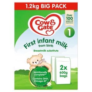 Cow & Gate Infant Milk Powder Big Pack (2x600gm)