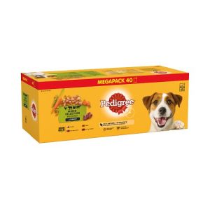 Pedigree Dog Pouches Mixed Selection in Gravy 4kg