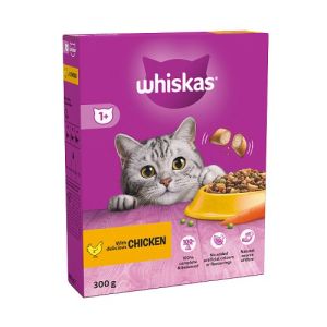 Whiskas 1 + Cat Complete Dry with Chicken 300g