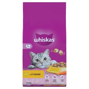 Whiskas 1+ Cat Complete Dry with Chicken 1.9kg