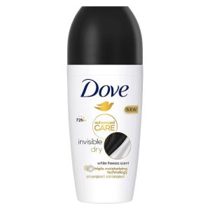 Dove Advanced Care 50ml Roll On Invisible Dry