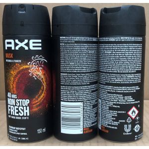 Axe Deo Spray 150ml Musk (12x6) (Only for sale in Africa and Asia)
