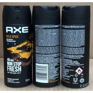 Axe Deo Spray 150ml Wild Spice (12x6) (Only for sale in Africa and Asia)