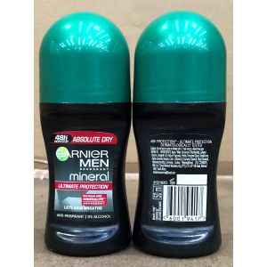 Garnier Roll On 50ml For Men Absolute Dry (8x6)