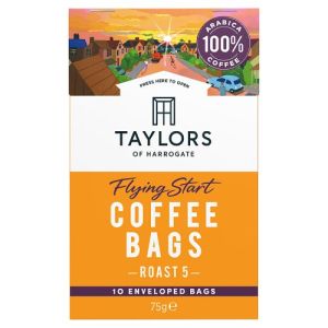 Taylors Of Harrogate Coffee Bags  Flying Start  10