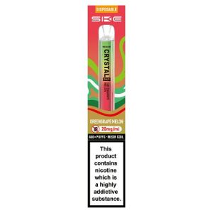 SKE Crystal Bar Disposable 2.0% - Greengrape Melon