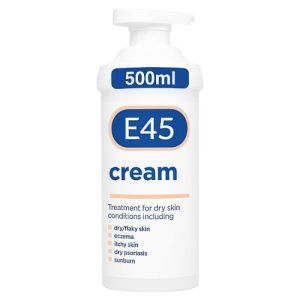 E45 Cream Pump 500g