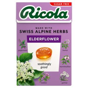 Ricola Elderflower Sugar Free Box 45g