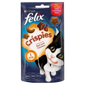 Felix Crispies Beef & Chicken 45g Cat Treats