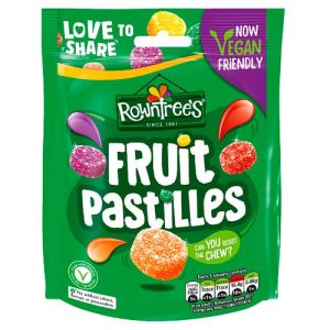 Rowntrees Fruit Pastille Vegan Pouch - 150G