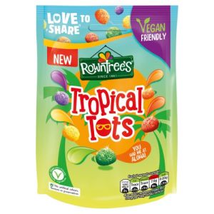 ROWNTREES JELLY TOTS TROPICAL - 140G