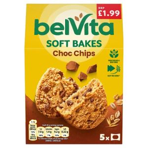 Belvita Softbakes Choc Chip Pm£1.99 5Pk