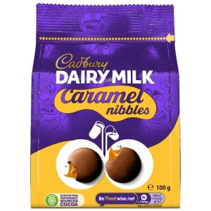 Cadbury Caramel Nibbles Grab Bag 100g