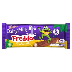 Cadbury Dairy Milk Freddo Caramel Chocolate Bar 5 Pack 97.5g