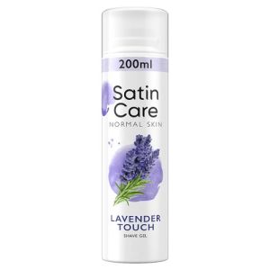 Gillette Shave Gel 200ml Satin Care Normal Skin Lavender