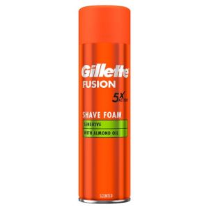 Gillette Shave Foam 250ml Fusion5 Sensitive Skin