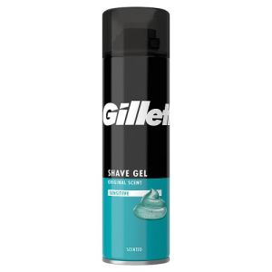 Gillette Classic Men's Shave Gel 200ml Sensitive