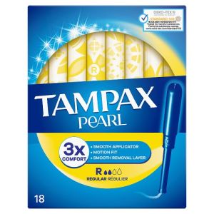 Tampax Pearl Regular 18s