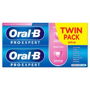 Oral-B Pro Expert Sensitive Toothpaste Twin pack (2x75ml)