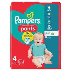 Pampers Baby Dry Pants S4 38X Essential Pk