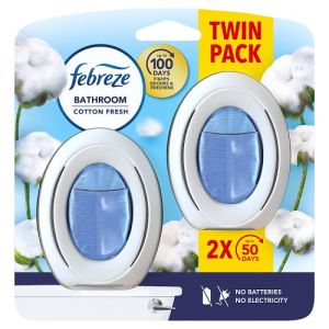 Febreze Bathroom Air Freshener Twin Cotton