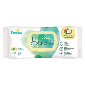 Pampers Harmonie Coco Baby Wipes 42's